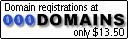 $13.50 Domain Registrations